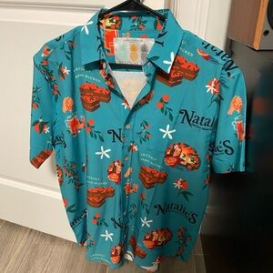 Natalie’s Orange Juice Mens Button Down Shirt
